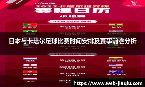 日本与卡塔尔足球比赛时间安排及赛事前瞻分析